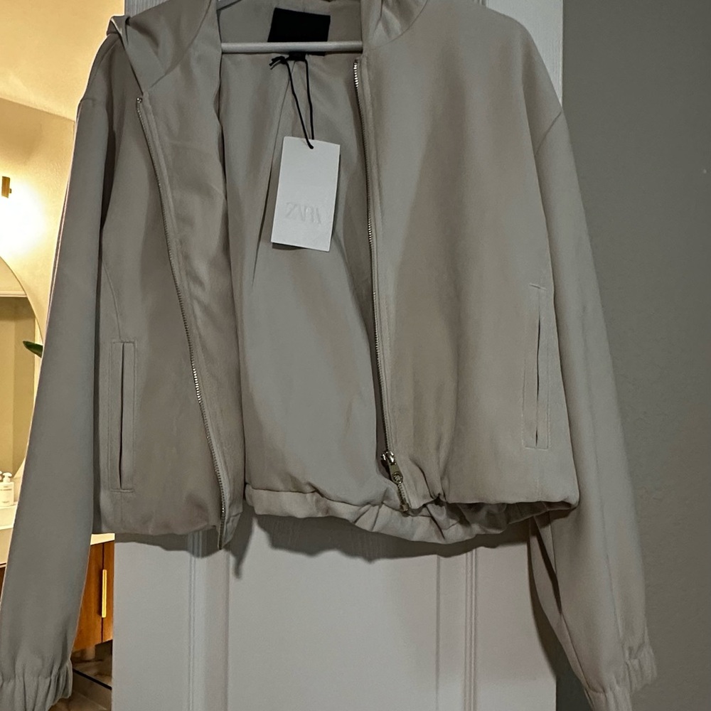 NWT Zara Off-White Women's Track Pants & Jogger Set - Picture 6 of 9